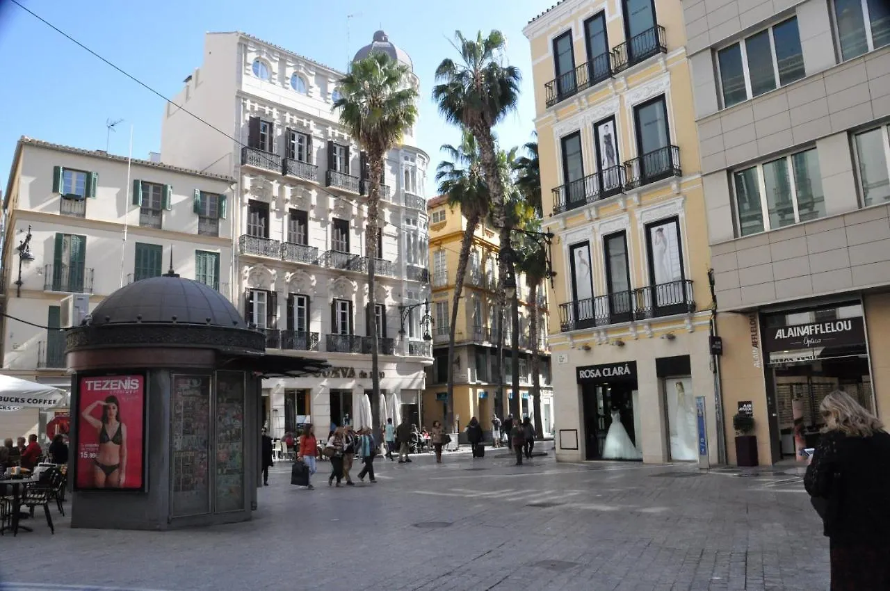 Plaza De Felix Saenz City Center Malaga Spain
